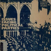 Cover of: Issues facing political parties