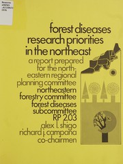 Cover of: Forest diseases research priorities in the northeast: a report