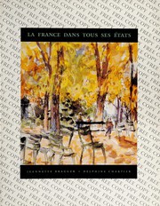 Cover of: La France dans tous ses états