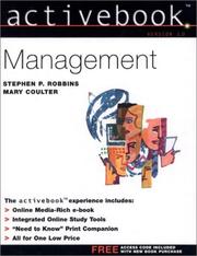 Cover of: Management by Stephen P. Robbins