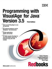 Programming with VisualAge for Java, version 3.5 by Osamu Takagiwa, Frederik Haesbrouck, Sarah Poger, Veronique Quiblier