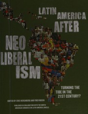 Cover of: Latin America after neoliberalism: turning the tide in the 21st century?