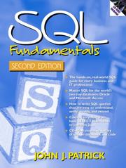 Cover of: SQL Fundamentals (2nd Edition)