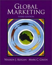 Cover of: Global Marketing (3rd Edition) by Warren J. Keegan, Mark Green