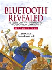 Cover of: Bluetooth Revealed by Brent A. Miller, Chatschik Bisdikian, Brent A. Miller, Chatschik Bisdikian