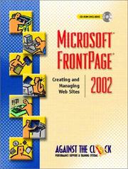 Cover of: Microsoft FrontPage 2002 by Against the Clock