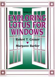 Cover of: Exploring Lotus for Windows, version 4.0