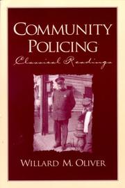 Cover of: Community Policing: Classical Readings