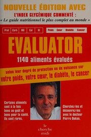 Cover of: Evaluator 2007 by Pierre Dukan