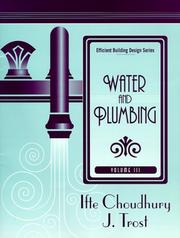 Water and plumbing by Ifte Choudhury, J. Trost