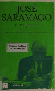 O caderno by José Saramago