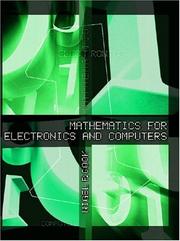 Cover of: Mathematics for electronics and computers