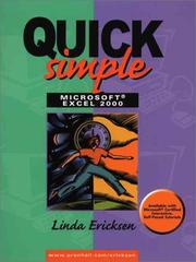 Cover of: Quick simple Microsoft Excel 2000