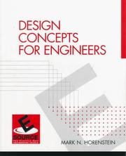 Cover of: Design concepts for engineers