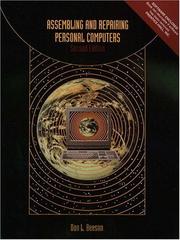 Cover of: Assembling and repairing personal computers