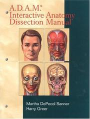 Cover of: A.D.A.M. Interactive Laboratory Dissection Guide | Martha DePecol Sanner