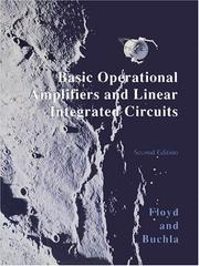 Cover of: Basic operational amplifiers and linear integrated circuits by Thomas L. Floyd, Thomas L. Floyd