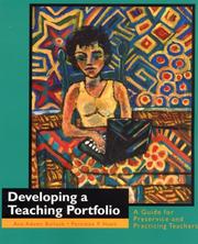 Developing a teaching portfolio by Ann Adams-Bullock, Parmalee P. Hawk, Ann Bullock