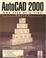 Cover of: AutoCAD 2000