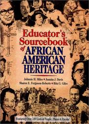 Cover of: Educator's Sourcebook of African American Heritage