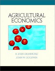 Cover of: Agricultural Economics
