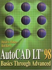 Cover of: AutoCAD LT 98 by David A. Madsen, Rod Rawls