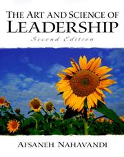 Cover of: The art and science of leadership