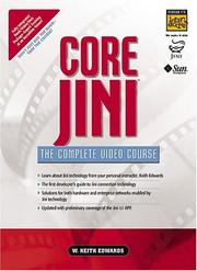 Cover of: Core Jini - The Complete Video Course