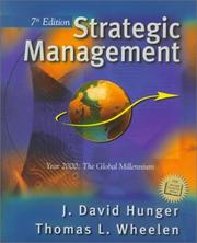 Cover of: Strategic management by J. David Hunger