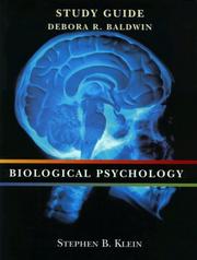 Cover of: Biological Psychology by Stephen B. Klein