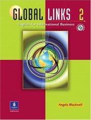 Cover of: Global Links 2: English for International Business (Book with Audio CD)