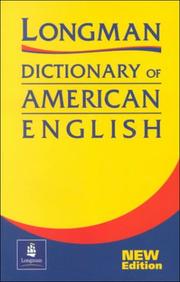 Cover of: Longman Dictionary of American English (2nd Edition) by 