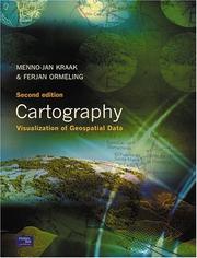 Cover of: Cartography by M. J. Kraak