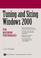 Cover of: Tuning and Sizing  Windows 2000 for Maximum Performance