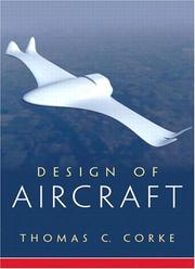 Cover of: Design of Aircraft