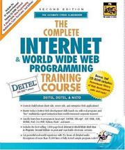 Cover of: The Complete Internet and World Wide Web Programming Training Course (2nd Edition)
