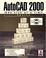 Cover of: AutoCAD 2000 ACC Version One Step at a Time Basics (With CD-ROM)