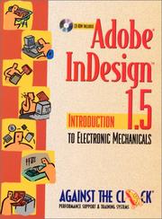 Cover of: Adobe InDesign 1.5: Introduction to Electronic Mechanicals