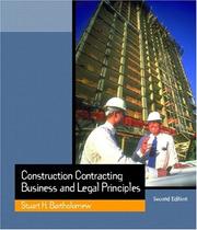 Construction Contracting by Stuart H. Bartholomew