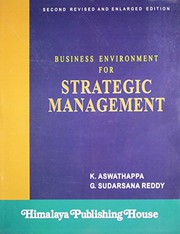 Business Environment for Strategic Management by K. Aswathappa