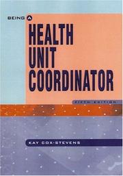 Cover of: Being A Health Unit Coordinator (5th Edition)