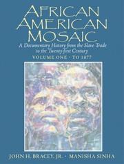 Cover of: African American Mosaic: A Documentary History from the Slave Trade to the Twenty-First Century, Volume One: To 1877