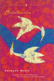 Cover of: Siddhartha (Penguin Classics Deluxe Edition) by Hermann Hesse