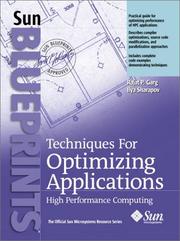 Cover of: Techniques for Optimizing Applications: High Performance Computing