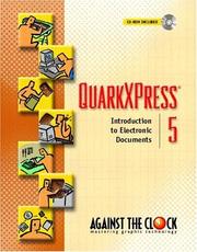 Cover of: QuarkXPress 5: Introduction to Electronic Mechanicals with CDROM