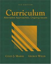 Curriculum by Colin J. Marsh, George Willis