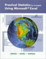 Cover of: Practical Statistics by Example Using Microsoft Excel