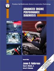 Cover of: Advanced Engine Performance and Worktext and CD Package (2nd Edition)