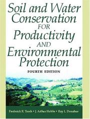 Cover of: Soil and water conservation: for productivity and environmental protection
