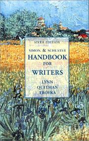 Cover of: Simon and Schuster Handbook for Writers and Companion Website Access Card
